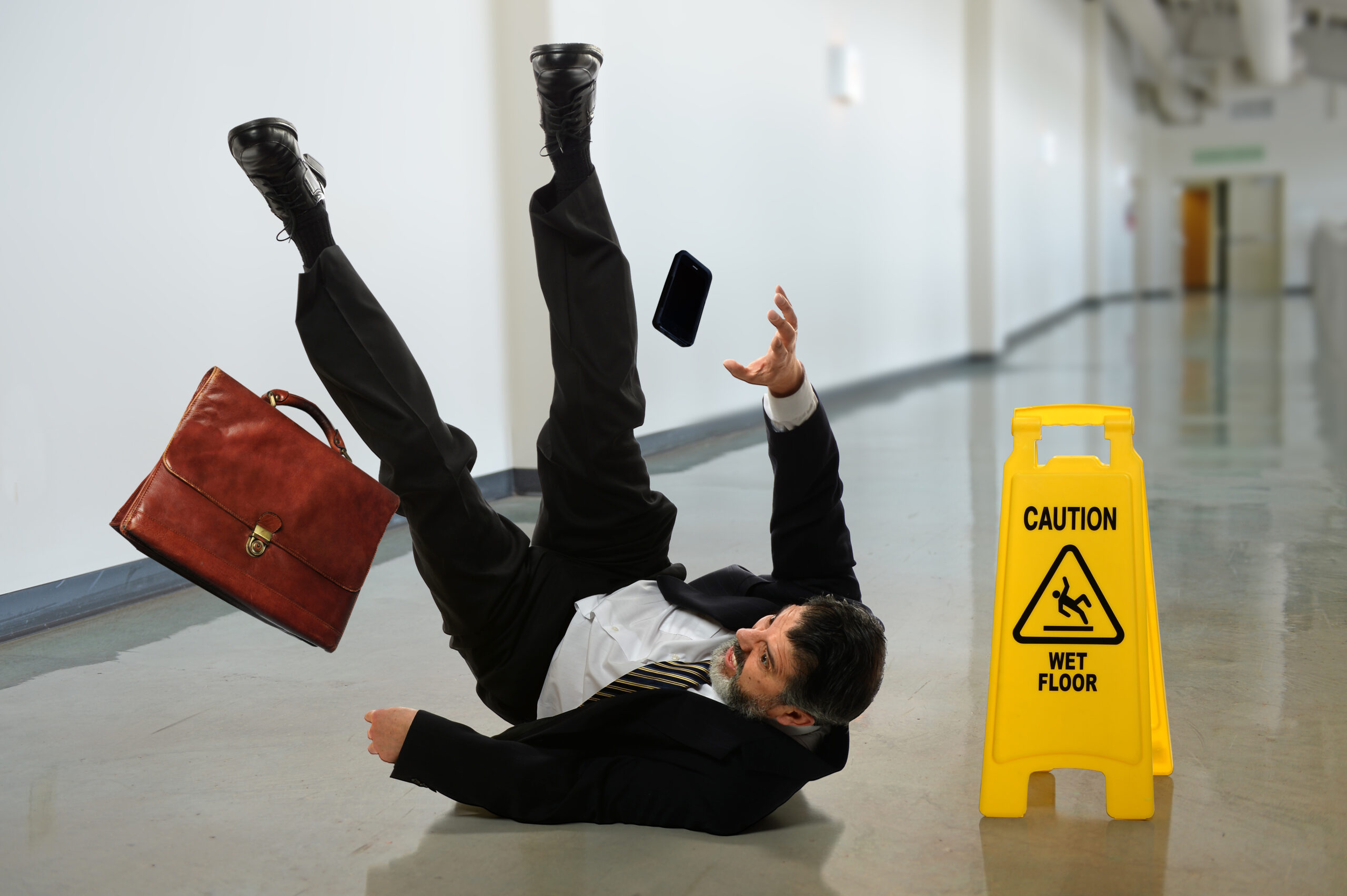 An informative image with the title "Essential Guide to Workplace Accidents - Work-Related Injuries" highlighting the importance of understanding and preventing workplace injuries.